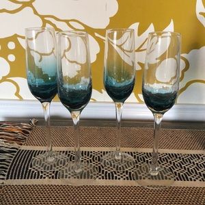 Pier 1 Champagne Glasses
